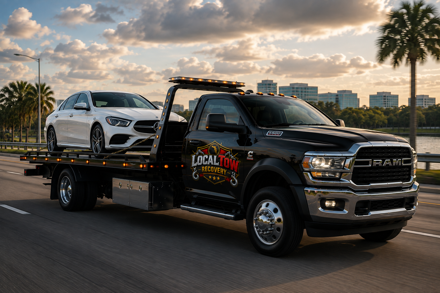 LocalTow Recovery vehicle transport service